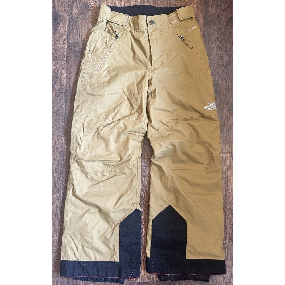 The North Face Boys DryVent EZ Grow Snow Pants S 7/8 Tan
